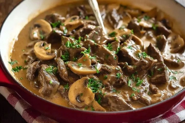Authentic Classic Beef Stroganoff