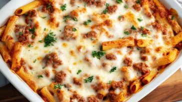 Cheesy Baked Ziti