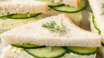 Cucumber Tea Sandwiches
