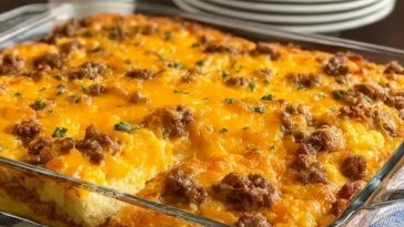 Delicious Sausage and Egg Breakfast Casserole