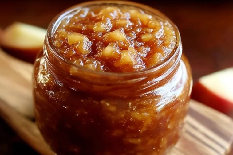Easy Fall Caramel Apple Jam