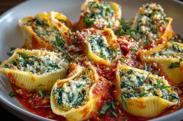 Festive Christmas Stuffed Pasta
