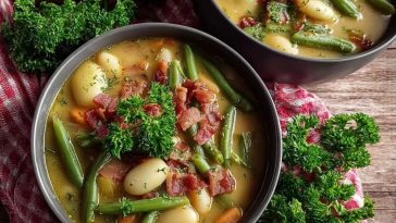 Homemade German Bean Soup