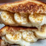 Honey Banana Grilled Cheese Sandwich