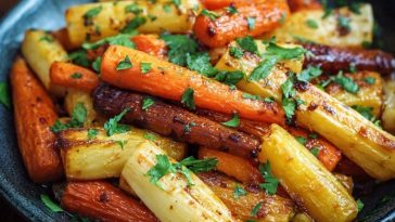 Honey Glazed Carrots and Parsnips