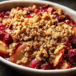 Pear Cranberry Crisp