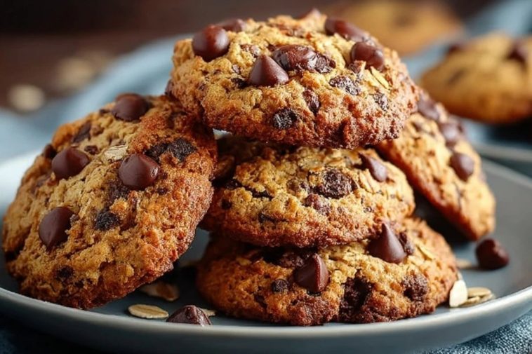Protein Packed Oatmeal Breakfast Cookies