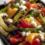 Quick Roasted Vegetables With Goat Cheese