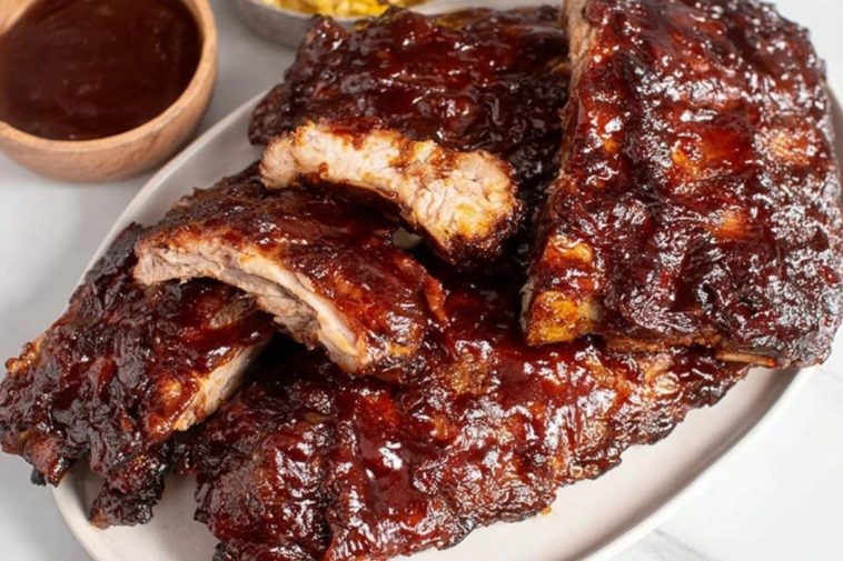 Slow Cooker BBQ Baby Back Ribs
