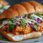Spicy Bang Bang Chicken Sandwich