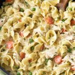 Best Chicken Pot Pie Noodles