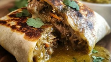 Chili Verde Hatch Burritos