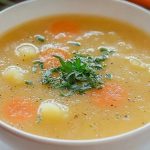 Creamy Potato Carrot Soup