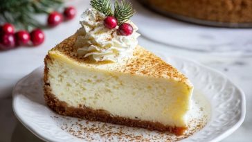 Eggnog Cheesecake