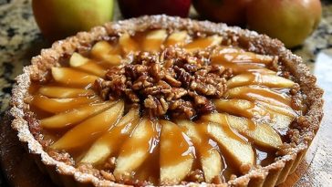 Gluten-Free Caramel Apple Tart