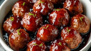 Grape Jelly Meatballs