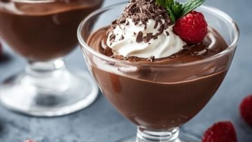 High Protein Chocolate Mousse with Cottage Cheese