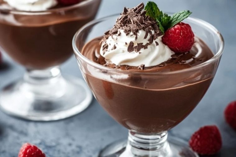 High Protein Chocolate Mousse with Cottage Cheese