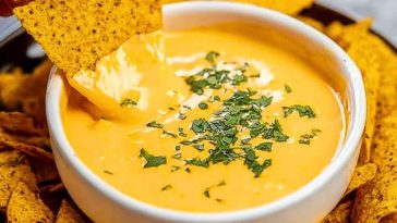 Homemade Nacho Cheese Dip
