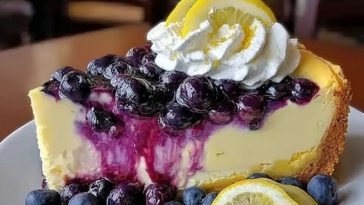 Lemon Blueberry Cheesecake Magic
