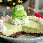 No Bake Grinch Pie
