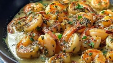 Shrimp with Garlic and Coconut Milk