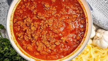 The BEST Bolognese Sauce