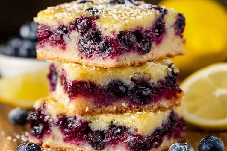 Lemon Blueberry Bars