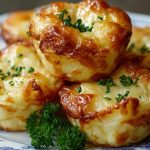 Cheesy Mashed Potato Puffs
