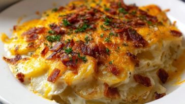 Cheesy Potatoes Au Gratin