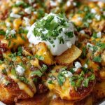 Cheesy Taco Potatoes