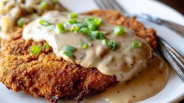 Chicken Fried Steak with Creamy Gravy