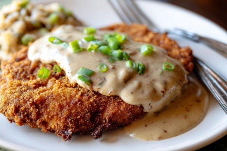 Chicken Fried Steak with Creamy Gravy