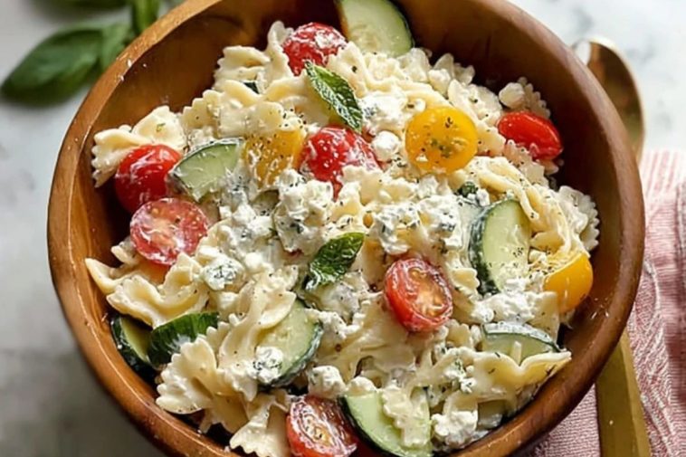 Cottage Cheese Pasta Salad