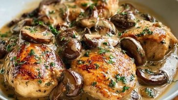 Easy Creamy Chicken Marsala