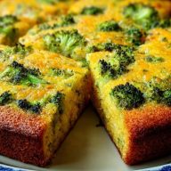 Savory Jiffy Mix Cornbread with a Broccoli Twist