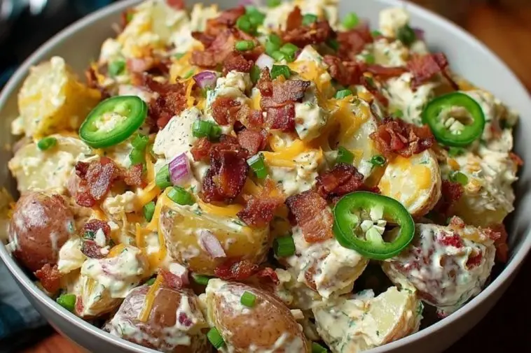 Jalapeno Popper Potato Salad
