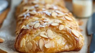 Flaky Sweet Almond Pastry