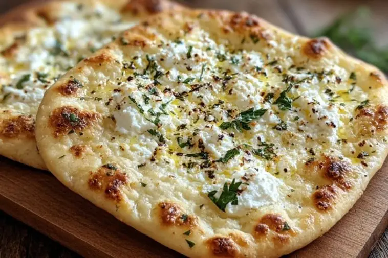 Easy 2-Ingredient Cottage Cheese Flatbread Recipe