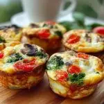 Egg White Muffins with Veggies