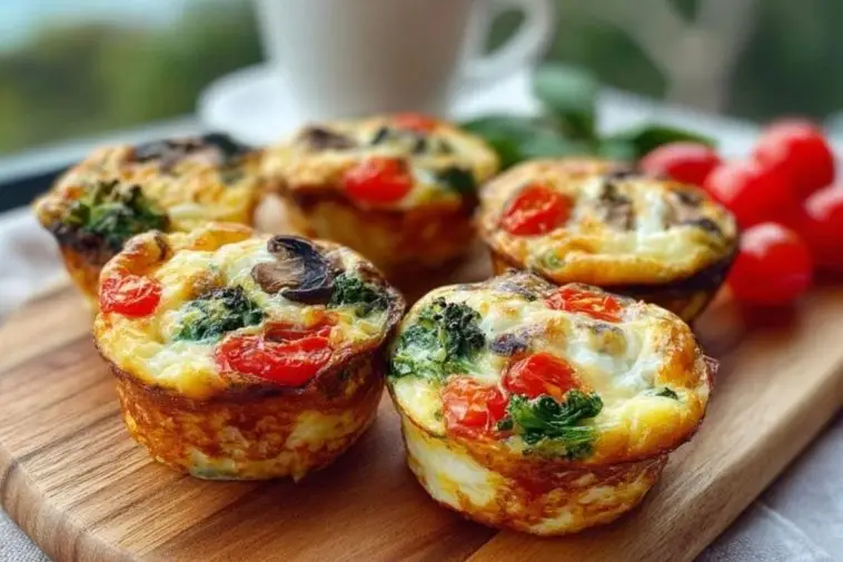 Egg White Muffins with Veggies