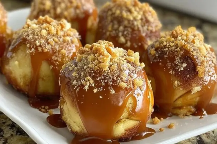 Apple Caramel Bombs That'll Melt in Your Mouth