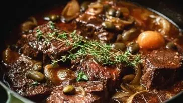 Authentic Belgian Slow-Cooked Beef Stew