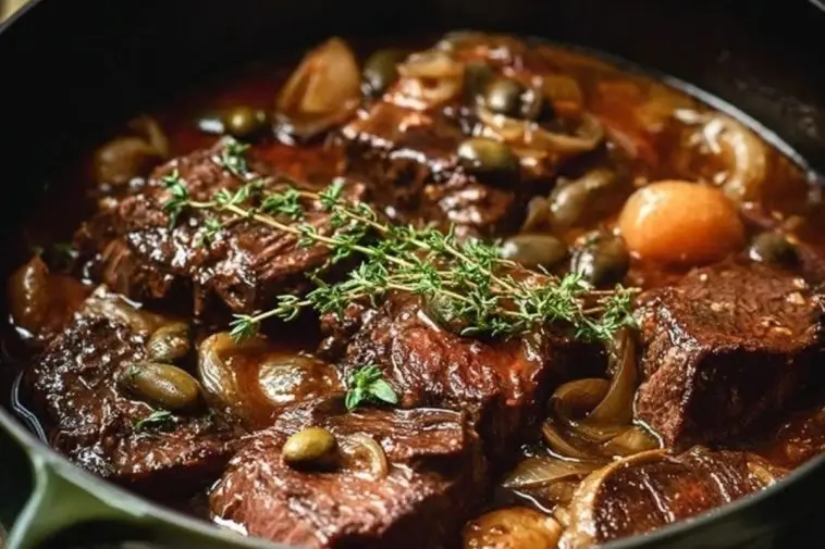 Authentic Belgian Slow-Cooked Beef Stew