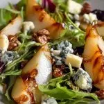 Caramelized Pear and Blue Cheese Salad