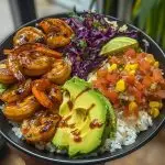 Chili Lime Shrimp Tacos Bowl