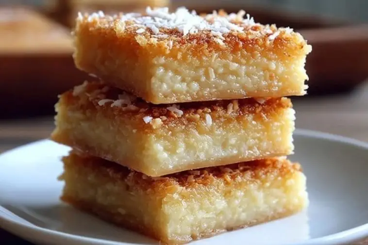 Coconut Butter Bars Recipe