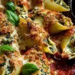 Herb & Zucchini Stuffed Jumbo Shells