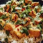 Spiced Coconut Basil Chicken & Rice