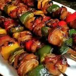 Sweet, Tangy, and Spicy Grilled Kabobs